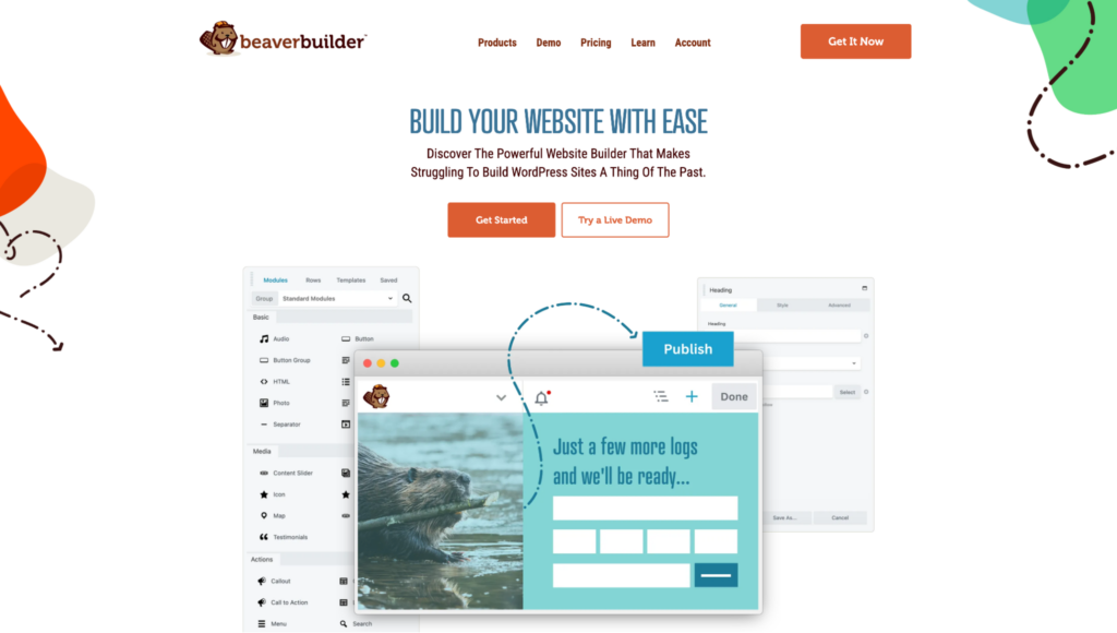 Beaver Builder Landing Page Builder Homepage