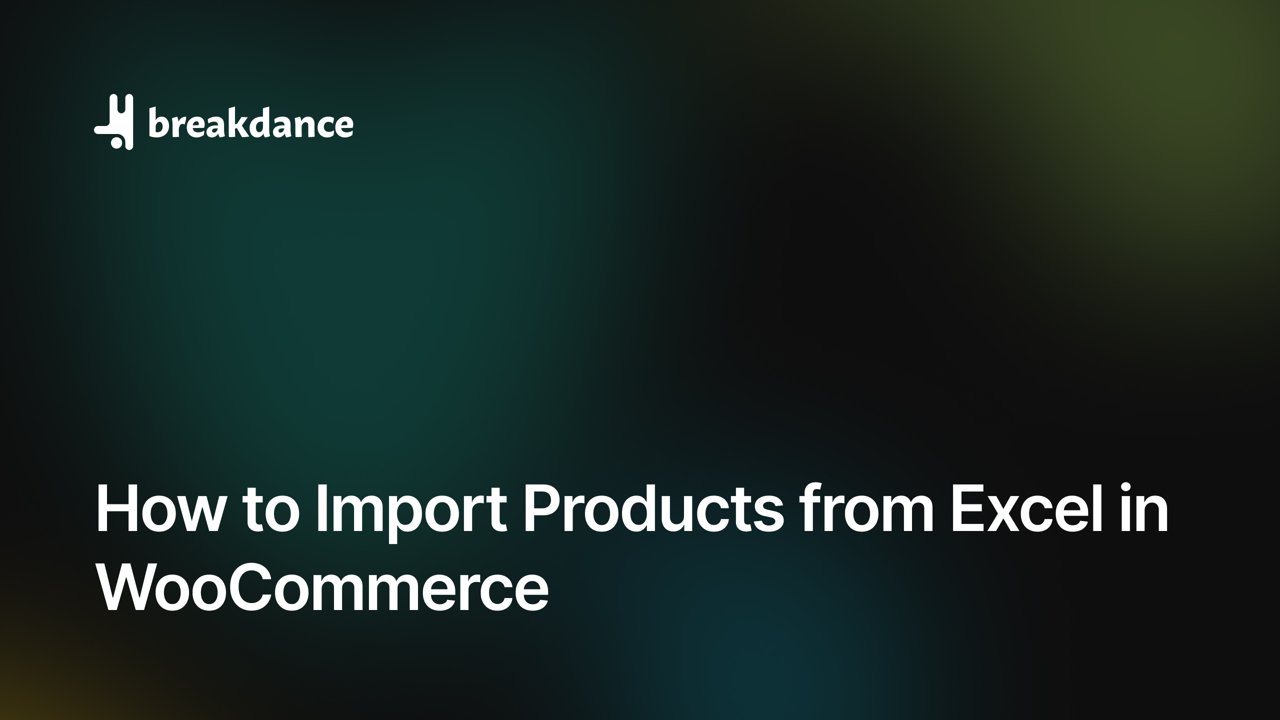 How to Import Products from Excel (XLSX) into WooCommerce