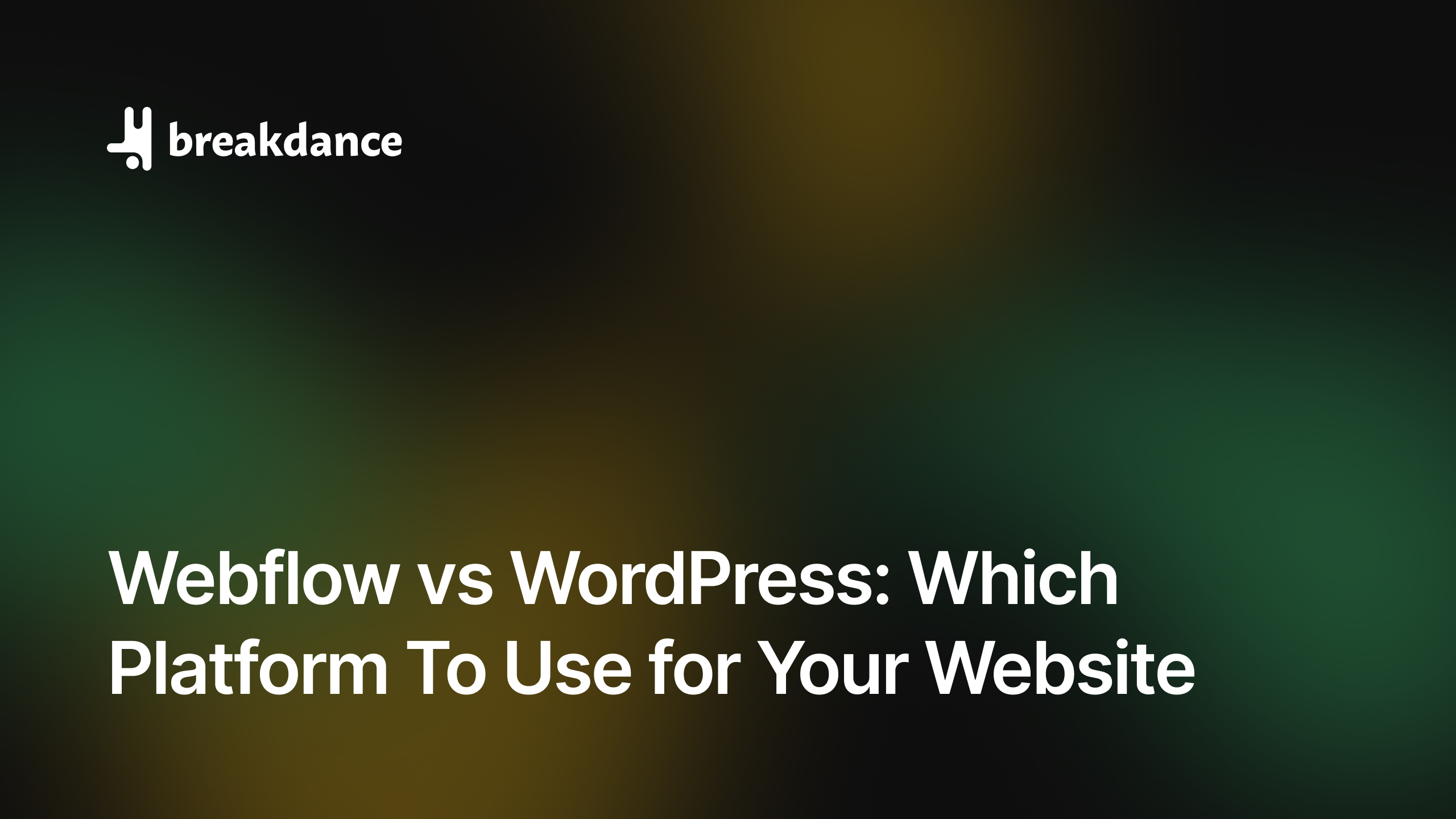 Webflow vs WordPress Which Platform To Use for Your Website