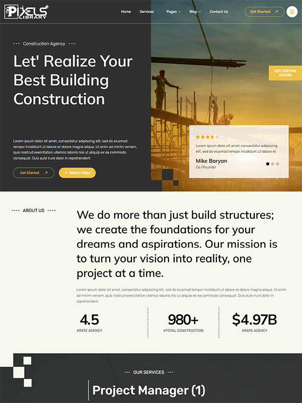 Construction Business screenshot