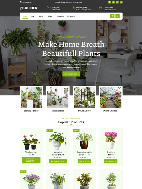 Plants Shop screenshot