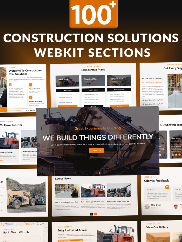 Construction Webkit screenshot