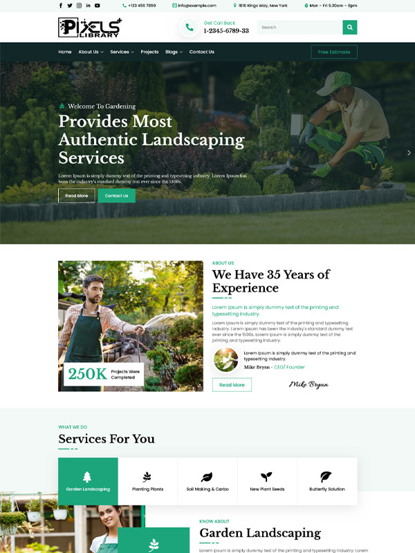 Gardening And Landscaping screenshot