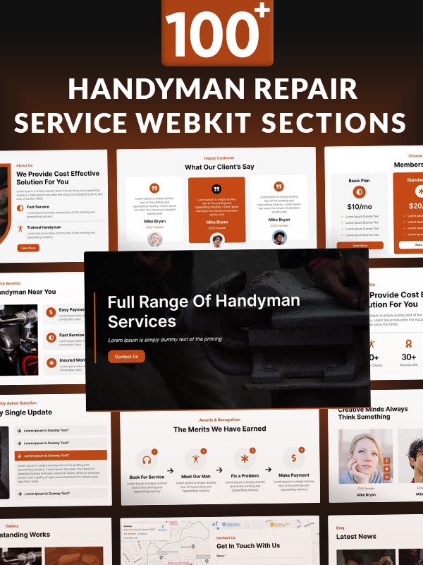 Handyman Webkit screenshot