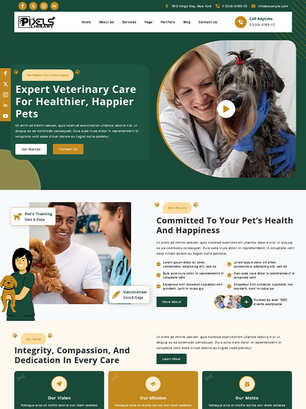 Veterinary screenshot