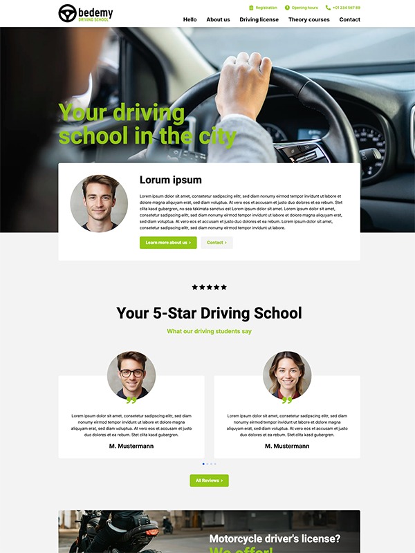 Driving School screenshot