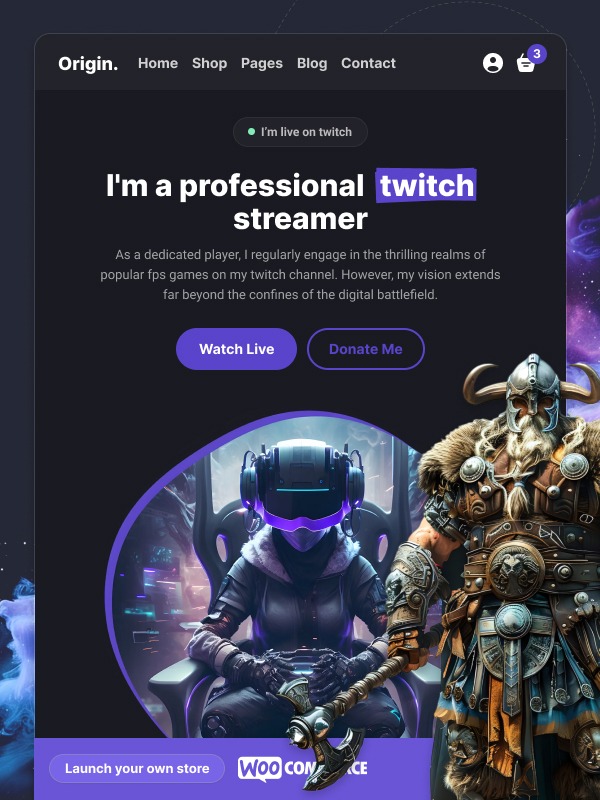 Origin screenshot